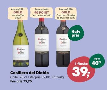 Kvickly Casillero del diablo tilbud