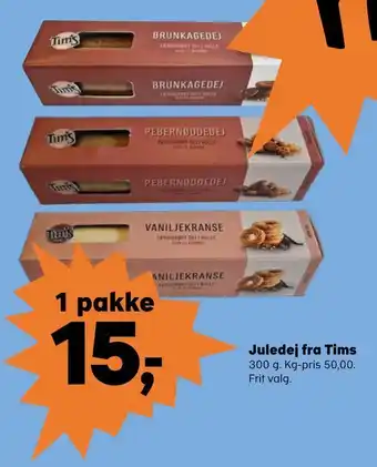 Juledej fra tims