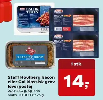 Steff houlberg bacon eller gøl klassisk grov leverpostej