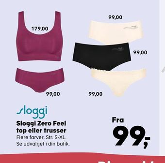 Kvickly Sloggi zero feel top eller trusser tilbud