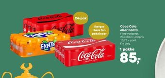 Kvickly Coca cola eller fanta tilbud