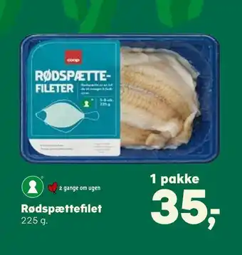 Rødspættefilet