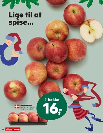 Kvickly Danske æbler tilbud
