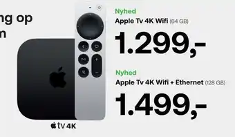 YouSee Apple tv 4k wifi (64 gb) tilbud