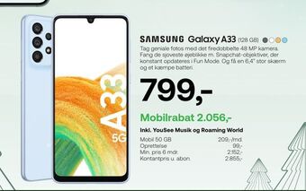 Samsung galaxy a33