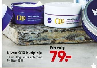 Bilka Nivea q10 hudpleje tilbud