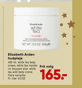 Bilka Elizabeth arden hudpleje tilbud