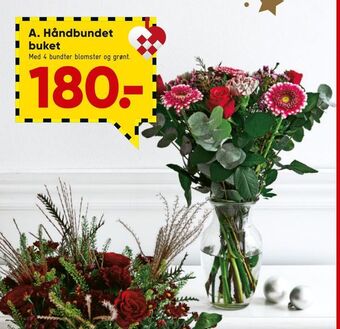 Bilka Håndbundet buket tilbud