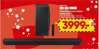 Bilka Soundbar med trådløs subwoofer tilbud