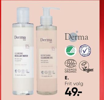 Bilka Derma eco hudpleje tilbud