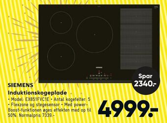 Bilka Induktionskogeplade tilbud