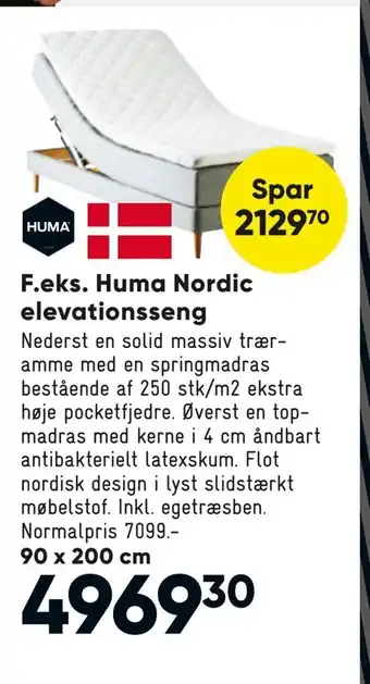 Bilka Huma nordic elevationsseng tilbud