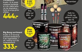 Bilka Big bang sortiment tilbud