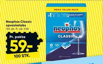 Bilka Neophos classic opvasketabs tilbud