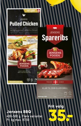 Bilka Jensens bbq tilbud