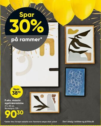 Bilka Spar 30% på rammer tilbud