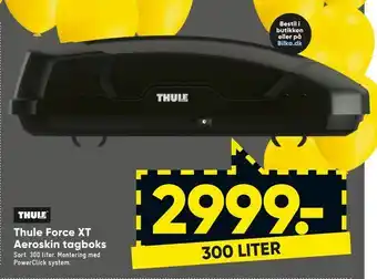 Bilka Thule force xt aeroskin tagboks tilbud