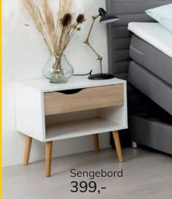 Daells Bolighus Sengebord tilbud