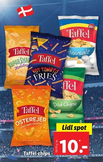 Lidl Taffel chips tilbud