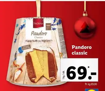 Lidl Pandoro classic tilbud