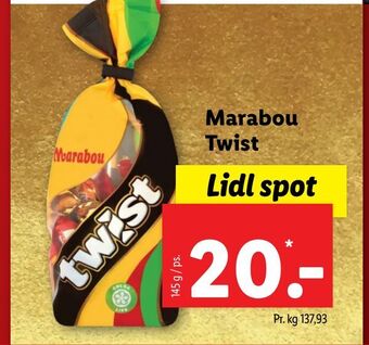 Lidl Marabou twist tilbud