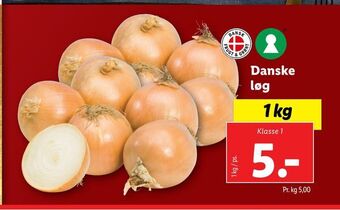 Lidl Danske løg tilbud