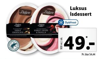 Luksus isdessert