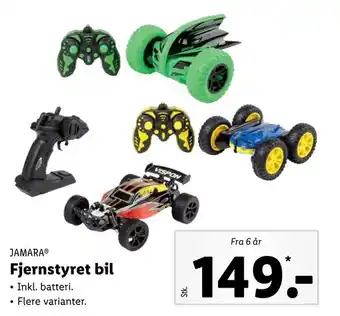 Fjernstyret bil