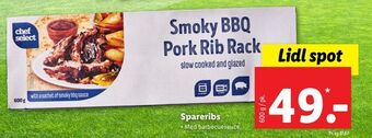 Lidl Spareribs tilbud
