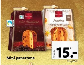 Lidl Mini panettone tilbud