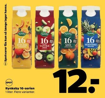 Netto Rynkeby 16-serien tilbud