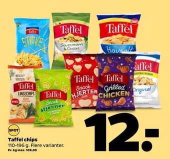 Netto Taffel chips tilbud