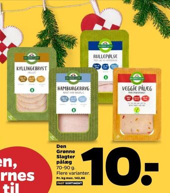 Netto Den grønne slagter pålæg tilbud