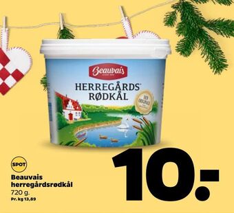 Netto Beauvais herregårdsrødkål tilbud