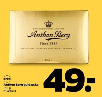 Netto Anthon berg guldæske tilbud