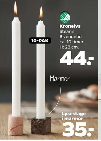 Netto Kronelys tilbud