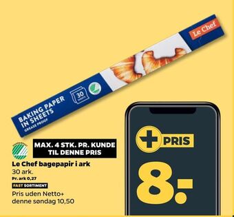 Le chef bagepapir i ark