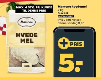 Netto Mamone hvedemel tilbud