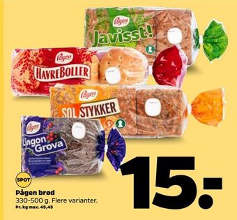 Netto Pågen brød tilbud