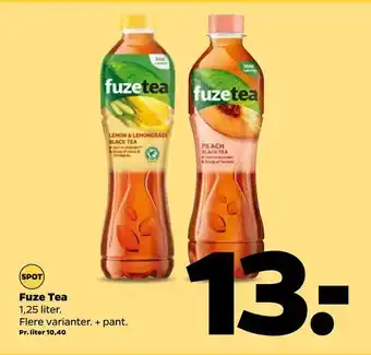 Netto Fuze tea tilbud