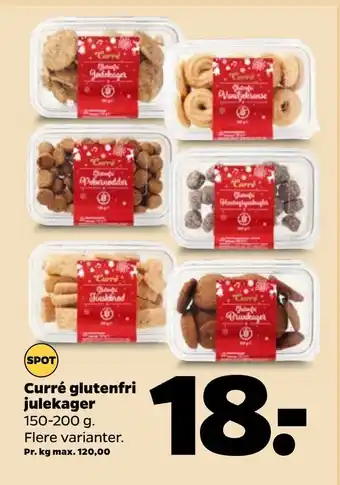 Netto Curré glutenfri julekager tilbud