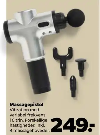 Netto Massagepistol tilbud