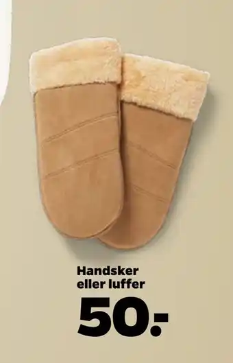 Netto Handsker eller luffer tilbud