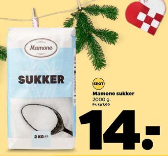 Netto Mamone sukker tilbud