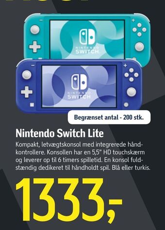 Føtex Nintendo switch lite tilbud