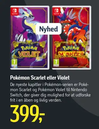 Føtex Pokémon scarlet eller violet tilbud