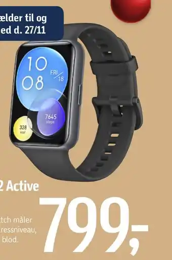 Føtex Huawei watch fit 2 active tilbud