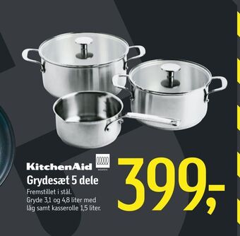 Føtex Grydesæt 5 dele tilbud