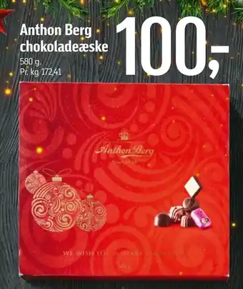 Føtex Anthon berg chokoladeæske tilbud