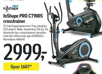 Føtex Inshape pro ct900s crosstrainer tilbud